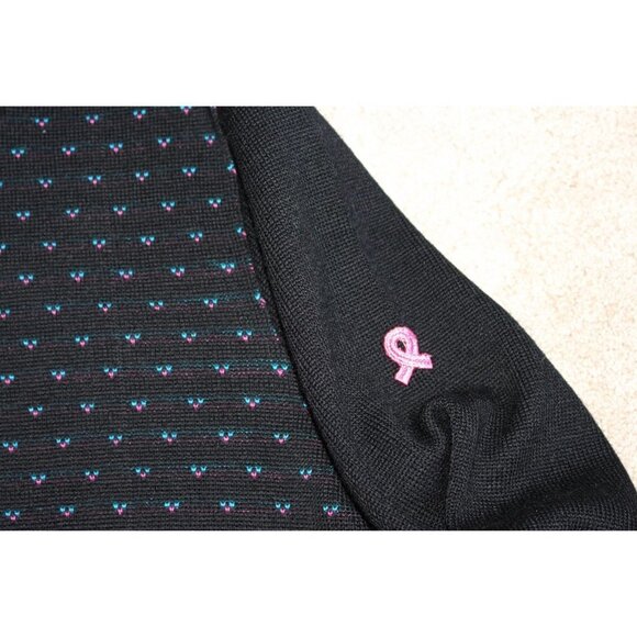 Vintage Alpine Ski Sweater - Demetre, Breast Cancer, Hong Kong - M, Excellent - Picture 3 of 9